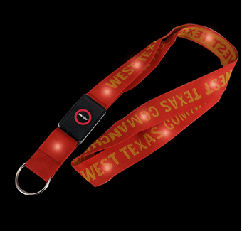 Light Up Woven Lanyards