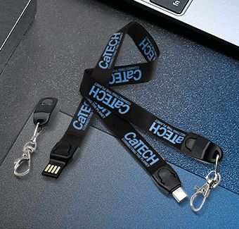 3 in 1 USB Nylon Lanyards