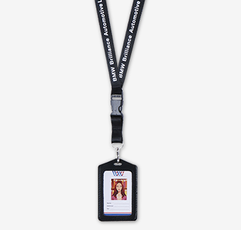 Custom ID Card Nylon Lanyards