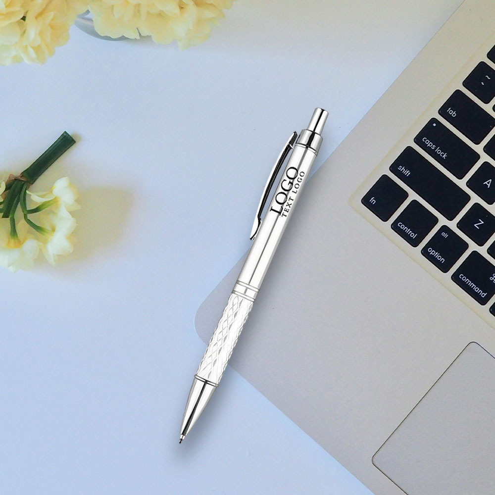 Personalized Click Action Ballpoint Pen with Logo