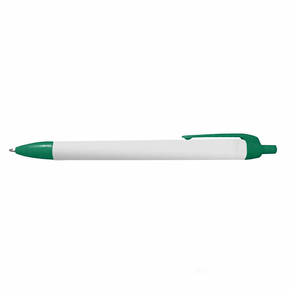 Custom Widebody Ballpoint Pens with Logo - Green