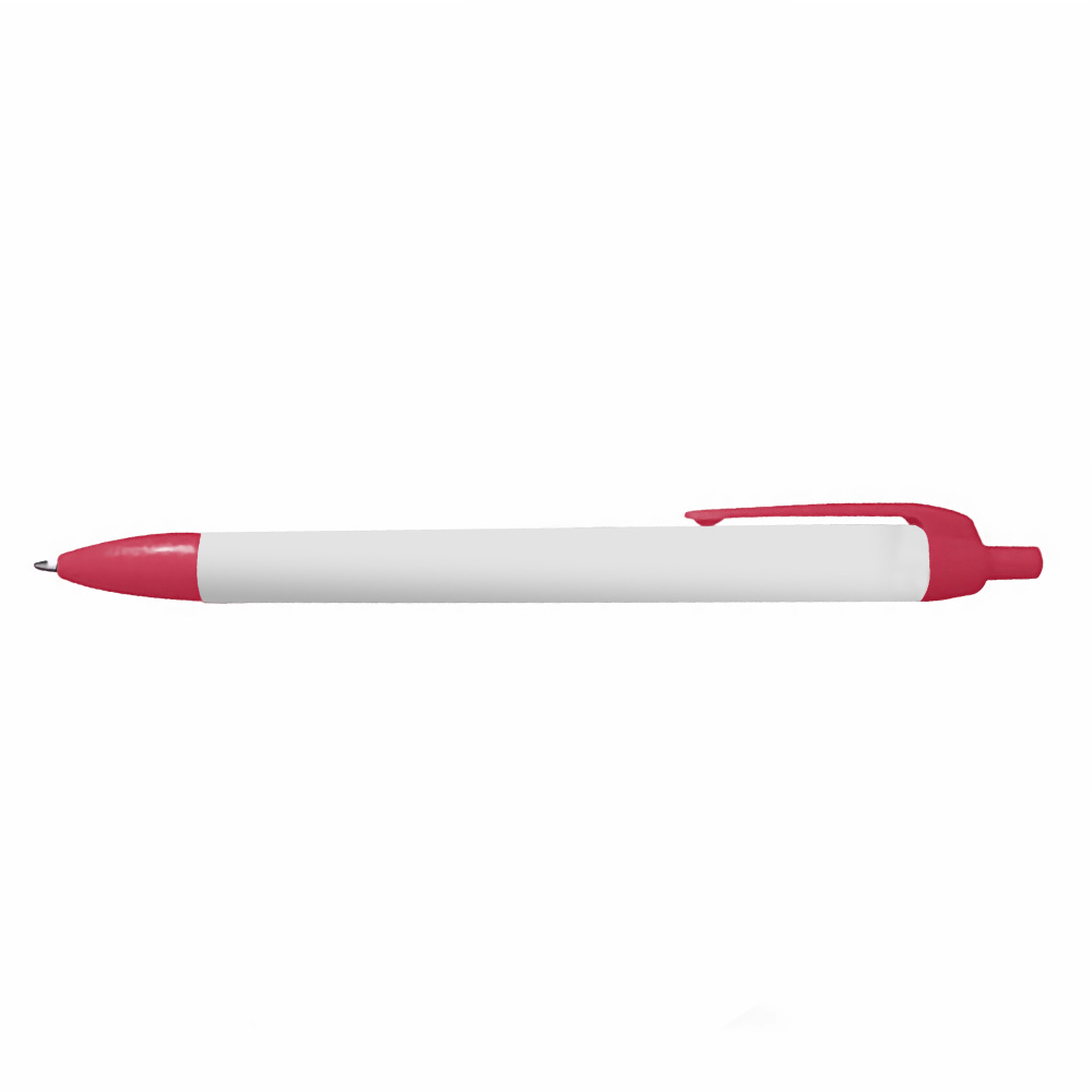 Custom Widebody Ballpoint Pens with Logo - Red