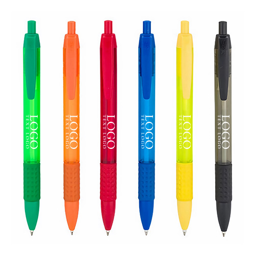 Customized Stick Pens with Gripper