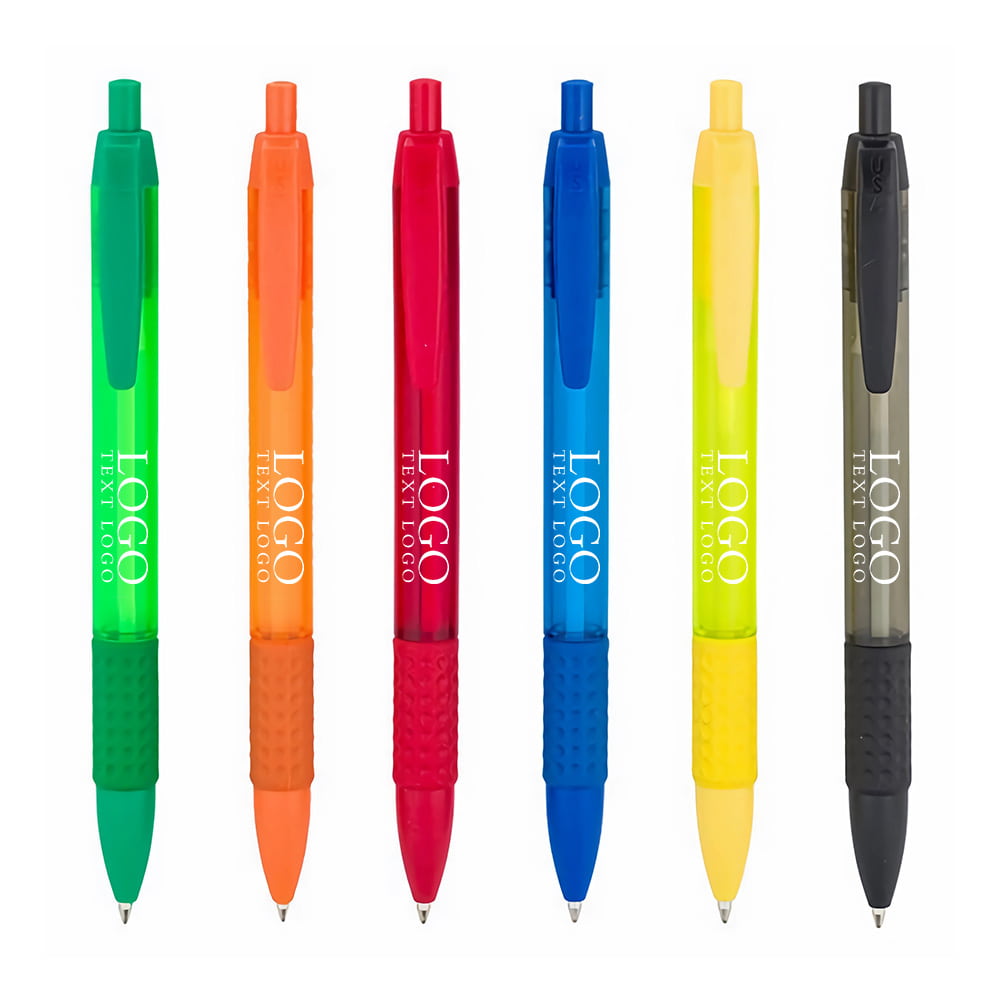 Personalized Stick Pens with Gripper