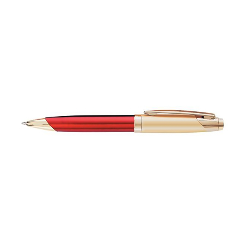 Satin Chrome Cap Metal Ballpoint Pen 03