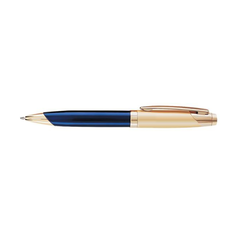 Satin Chrome Cap Metal Ballpoint Pen 05
