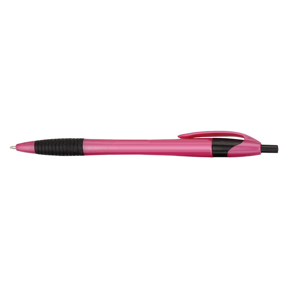 The Gripped Slimster Click Action Pen Pink