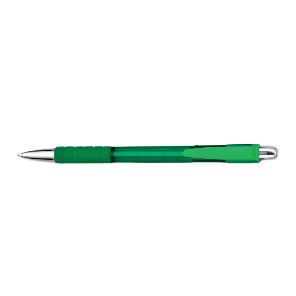 Zaz Retractable Style Pen Green