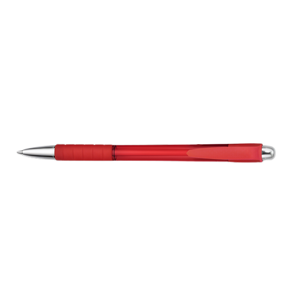 Zaz Retractable Style Pen Red