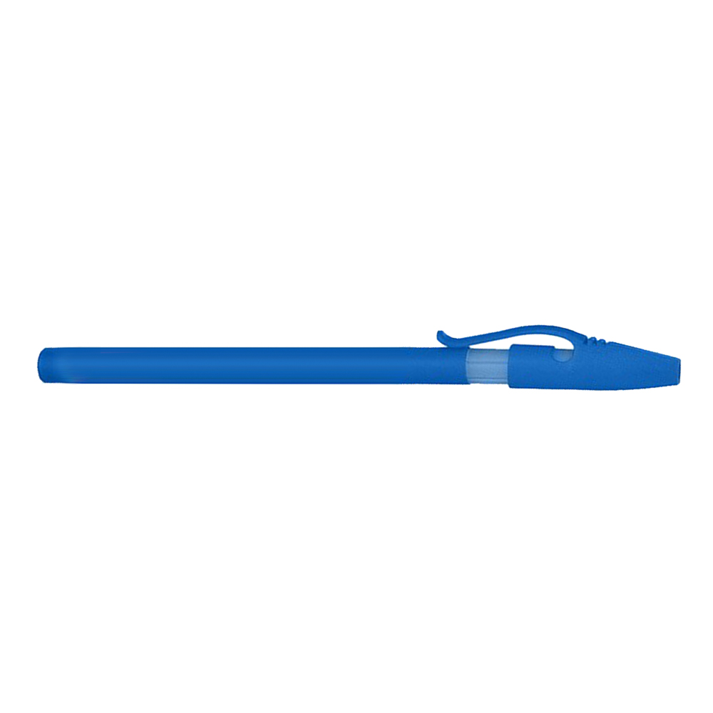 Custom Printed Grip Stick Pens Promos with logo Blue