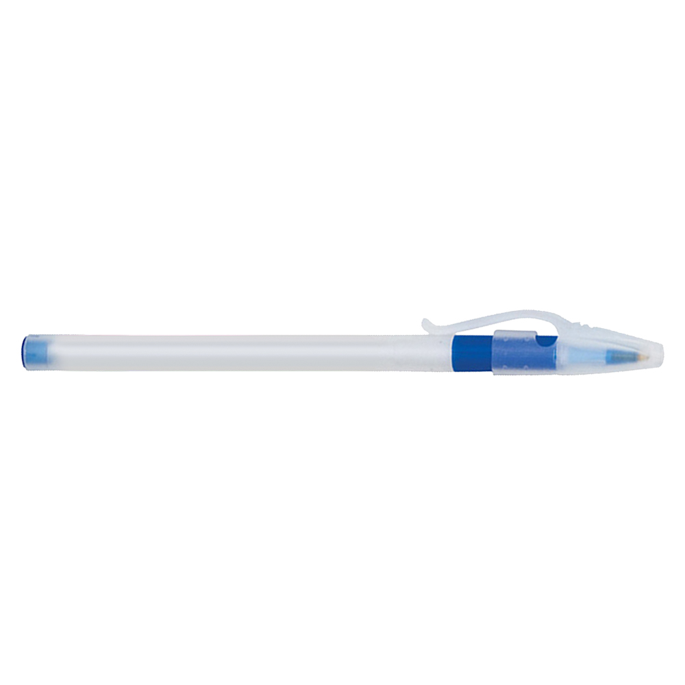 Custom Promotional Girp Stcik Pen Frosted Blue