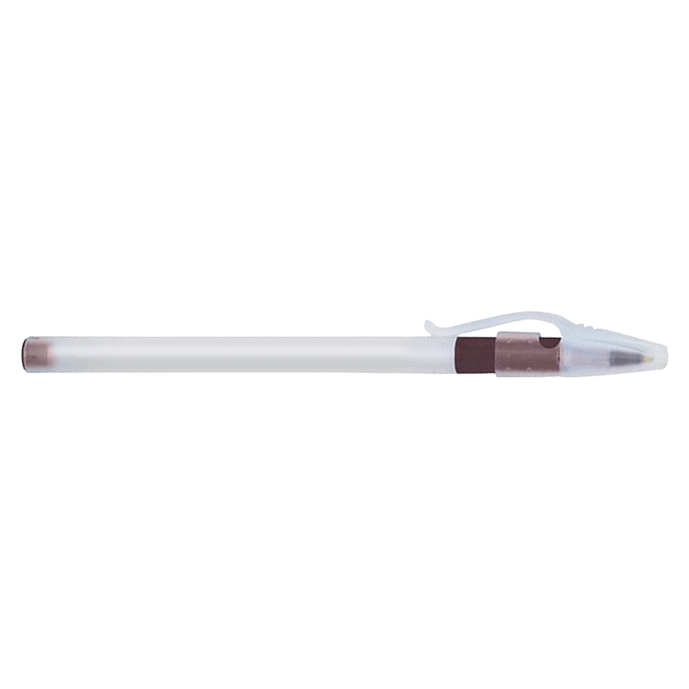 Custom Promotional Girp Stcik Pen Frosted Burgundy