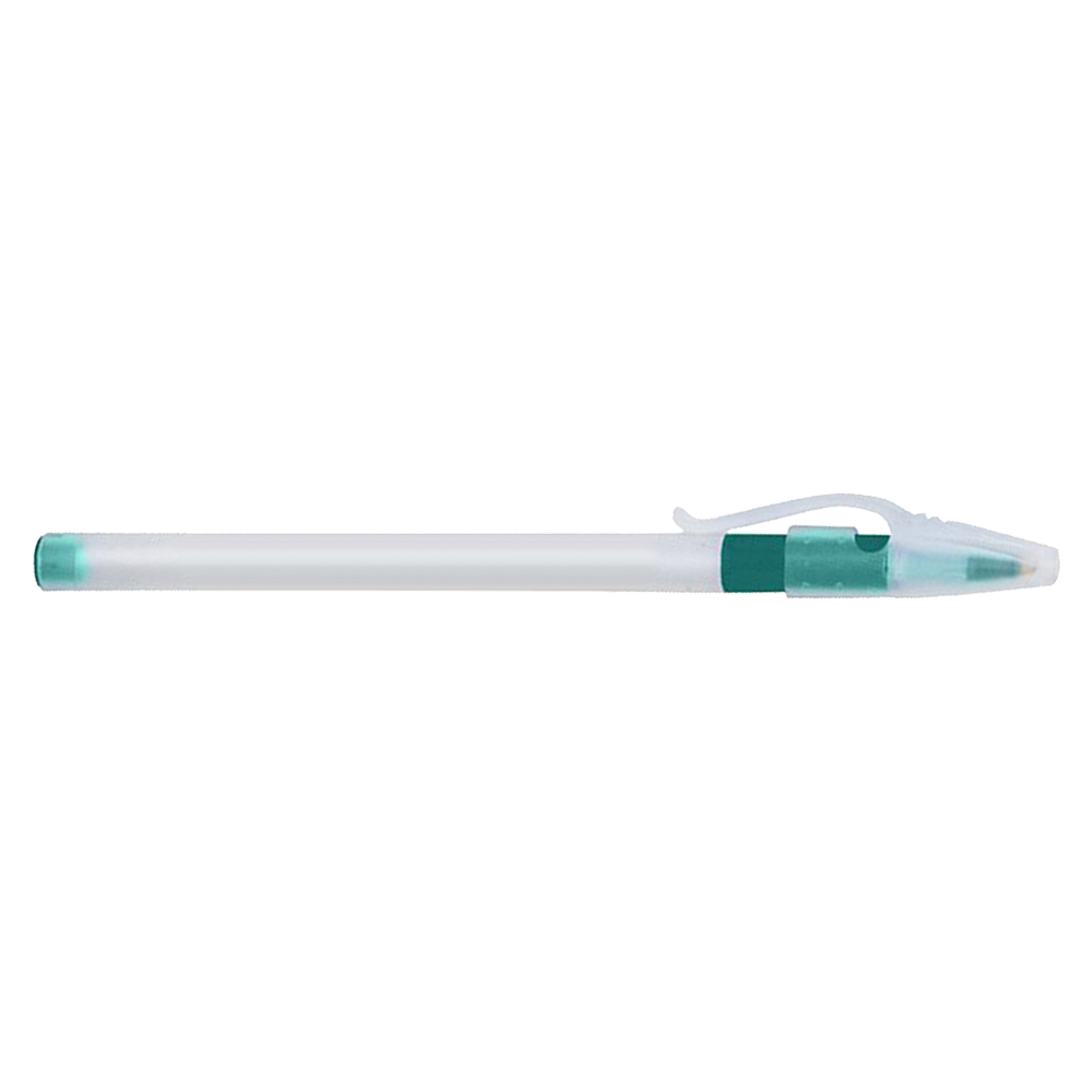 Custom Promotional Girp Stcik Pen Frosted Green