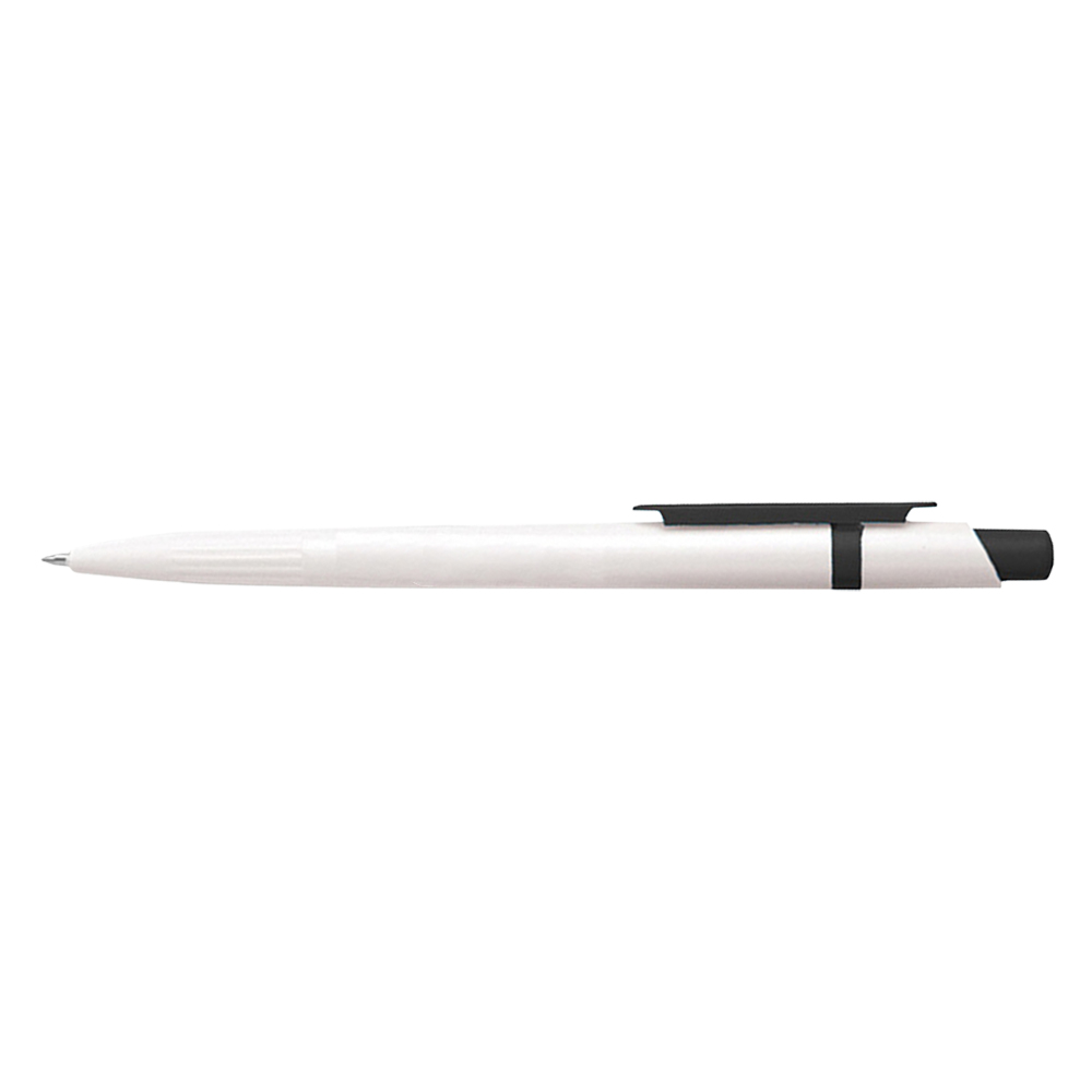 Custom Retractable Economic Cedar Click Pen Black