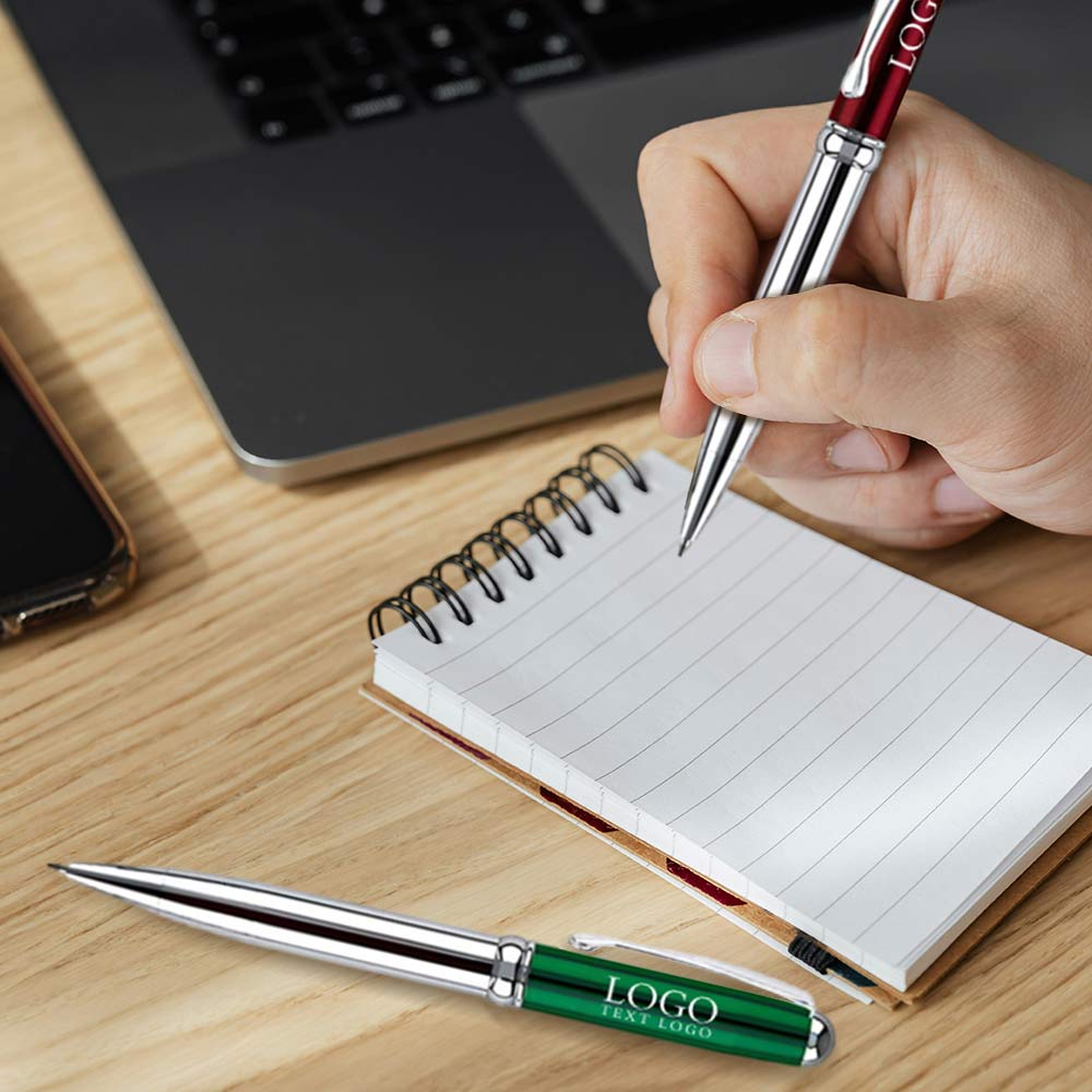 Custom Twist Action Brass Metal Constructed Pen