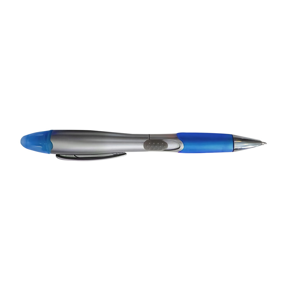 Customized Pen And Highlighter Combo blue