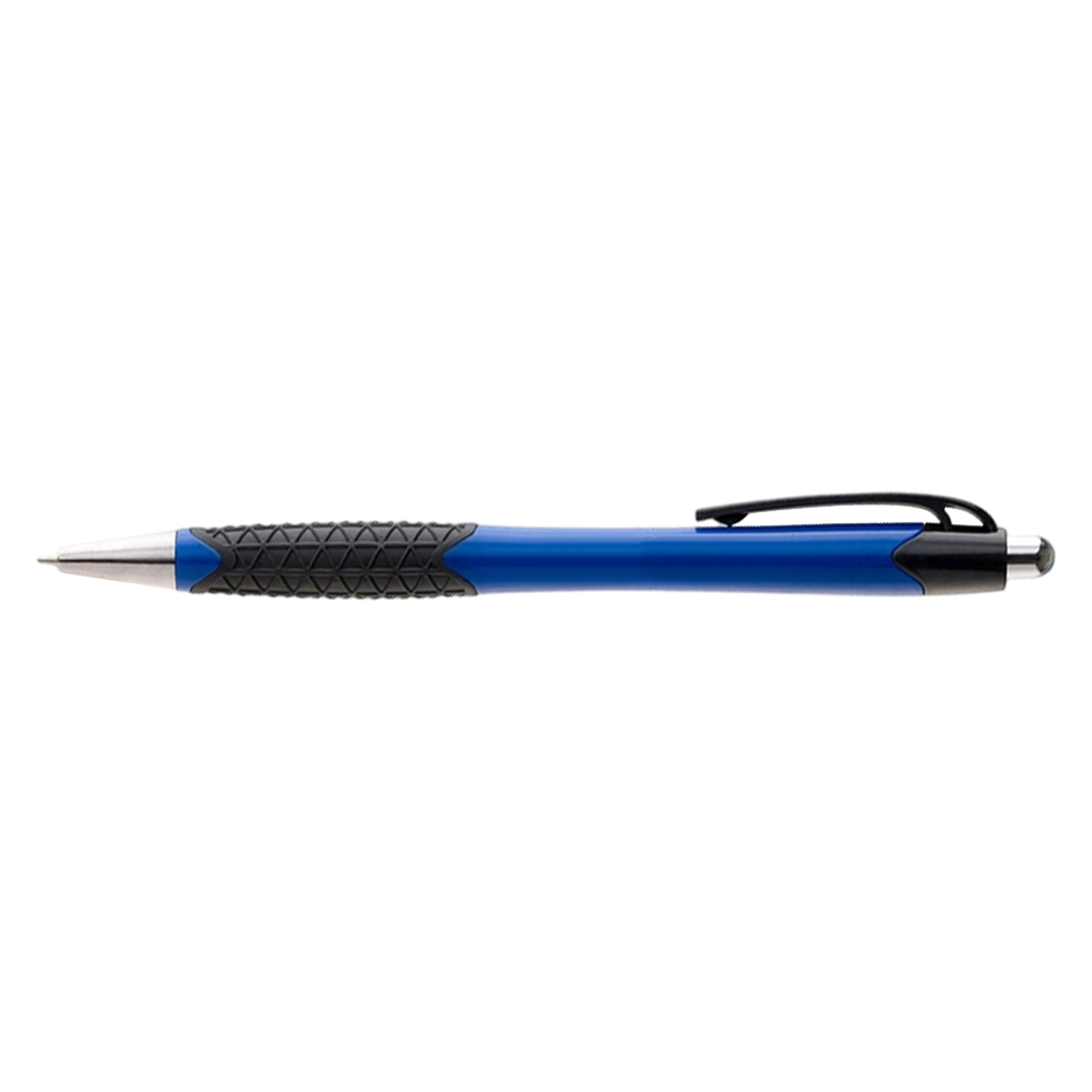 Customized Plastic Island Click Pen Blue