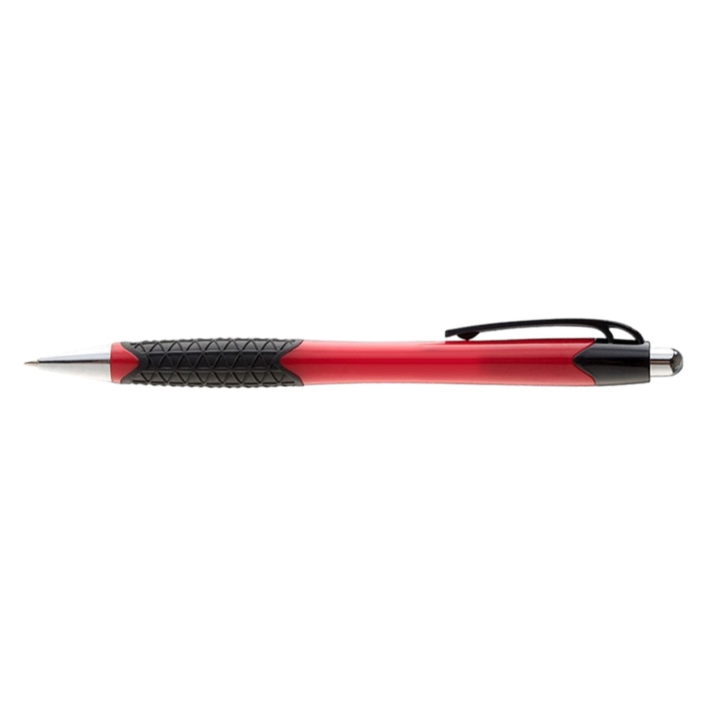 Customized Plastic Island Click Pen Red