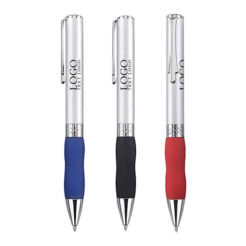 Personalized Ballpoint Pen With Wide Body And Sati