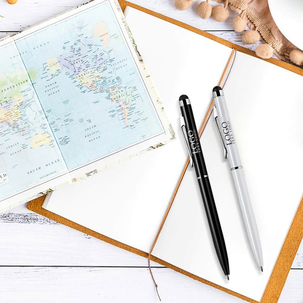 Personalized Twist Action Aluminum Ballpoint Pen 