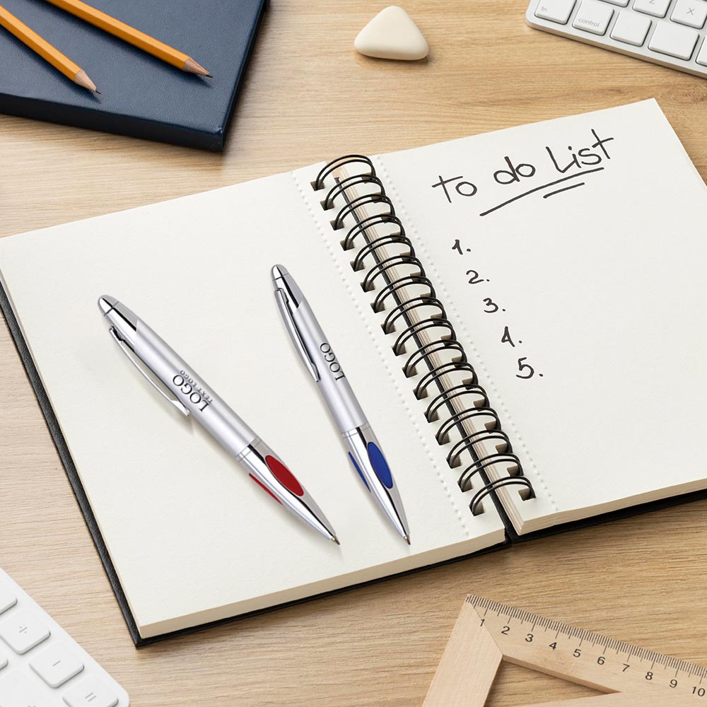 Personalized Twist Action Brass Ballpoint Pen 