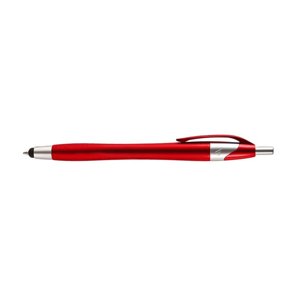 RED Custom Retractable Stylus Pen