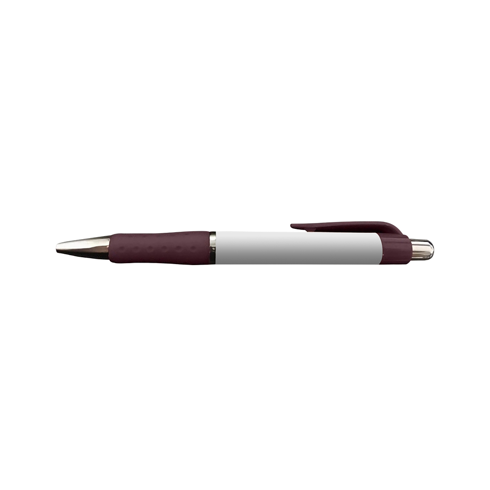 Regal Full Color Custom Click Pens-Burgundy
