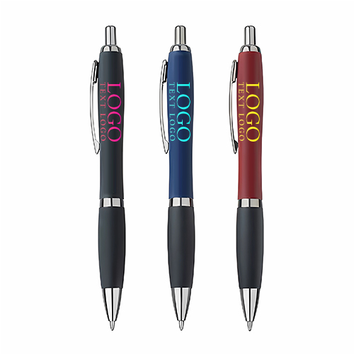 Satin Basset Full Color Click Pens