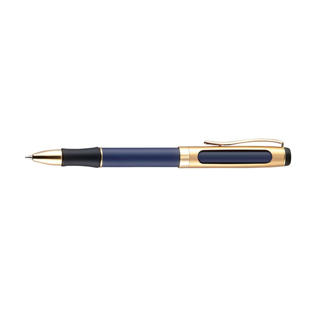 Solid Twist Brass Ballpoint Pen Matte blue