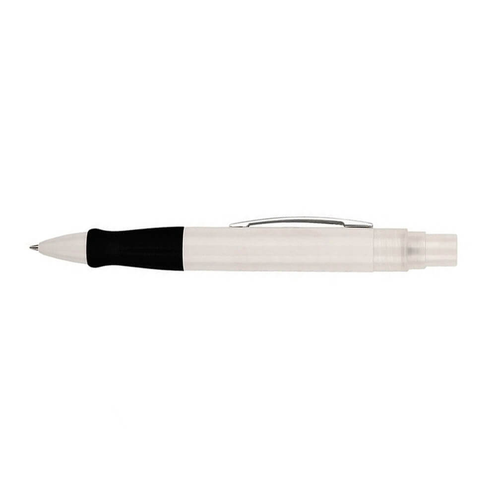 2 in 1 Customized Pen Combo With Sanitizer-Black
