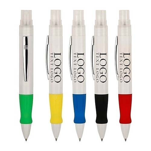 2 in 1 Customized Pen Combo With Sanitizer