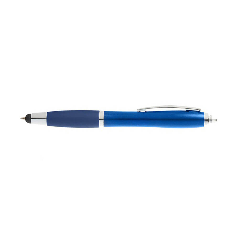 Best Personalized Pens With Flashlight And Stylus-Blue