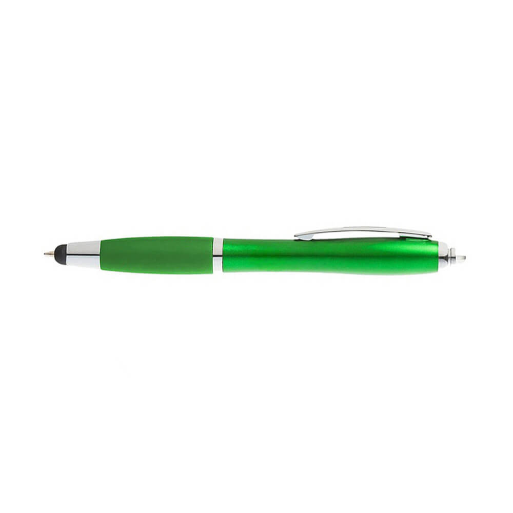 Best Personalized Pens With Flashlight And Stylus-Green