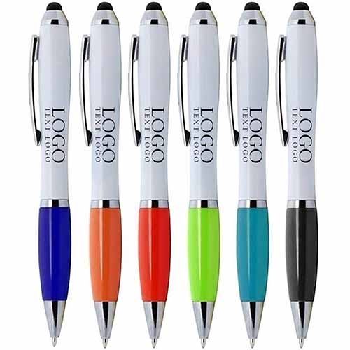 Custom Promotional Pen With Stylus