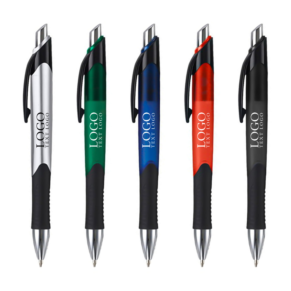 Customized Translucent Aero Click Pens