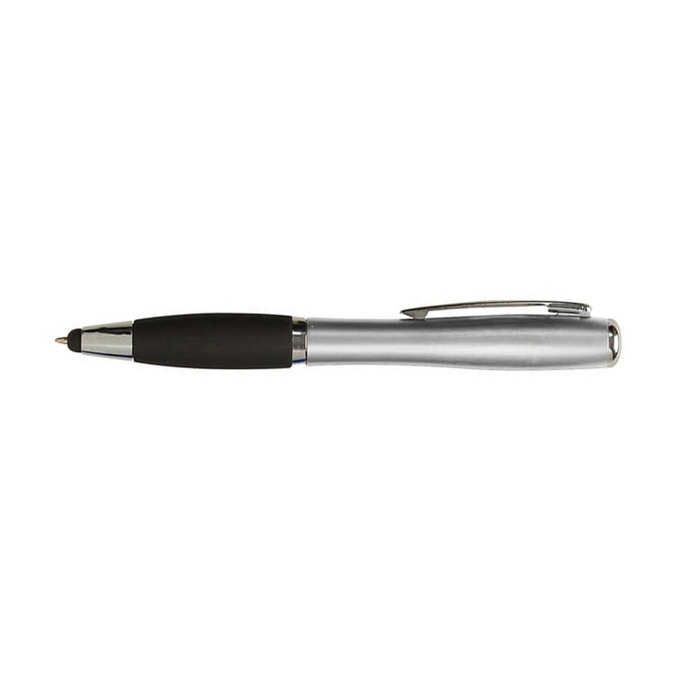 Multi-functional Custom Printed Pens-Silver