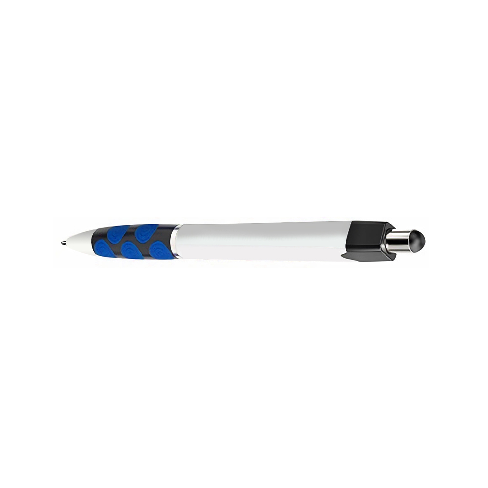 Custom Squared iMadeline Performance Pen with Stylus--Dark Blue