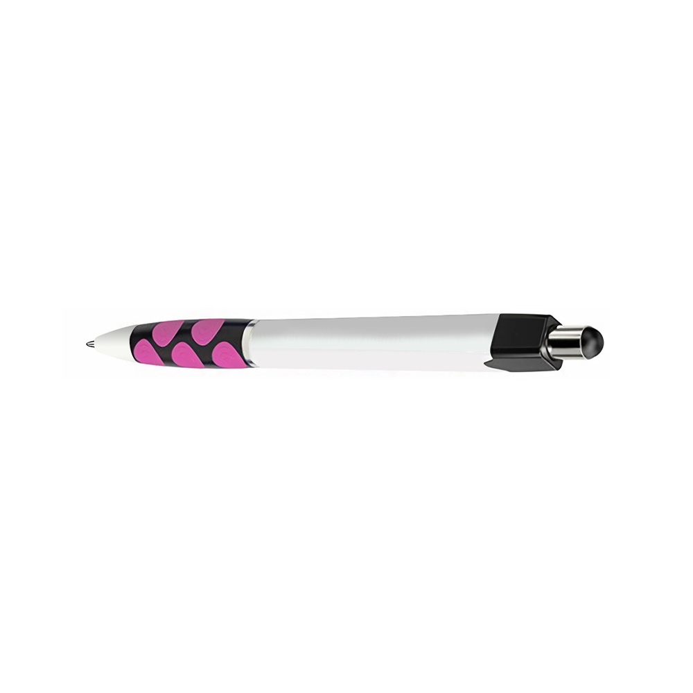 Custom Squared iMadeline Performance Pen with Stylus--Pink