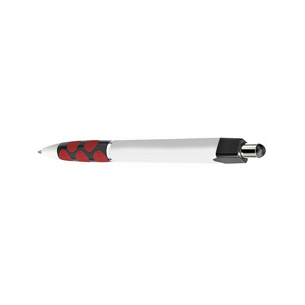 Custom Squared iMadeline Performance Pen with Stylus--Red
