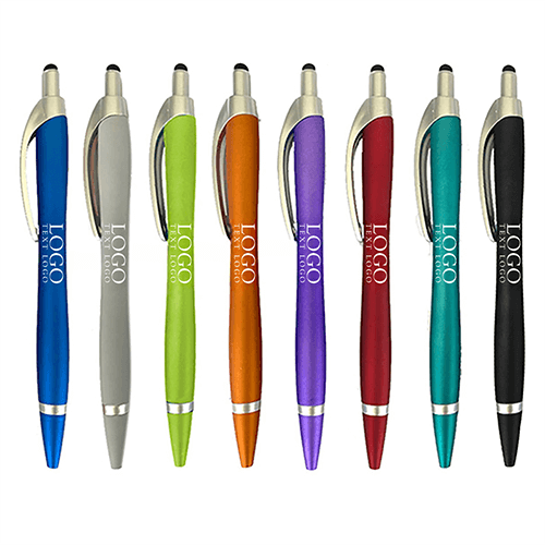 Custom Write Ballpoint Pen with Stylus