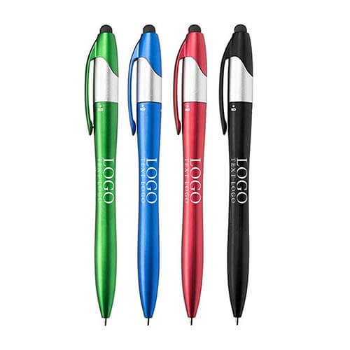 Custom Multi-Functional Slimster Plastic Pen