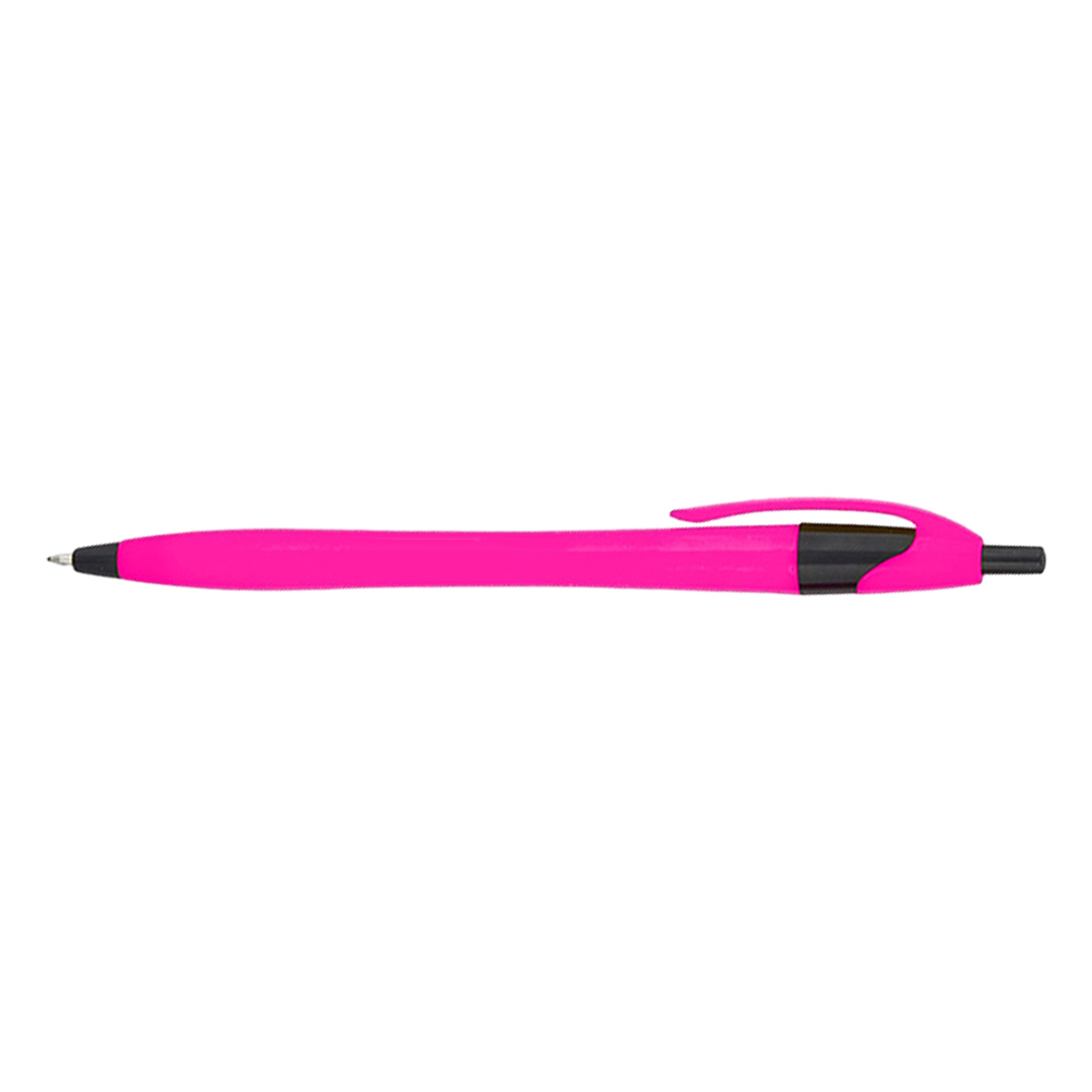 Custom Slimster Click Retractable Pen - Pink