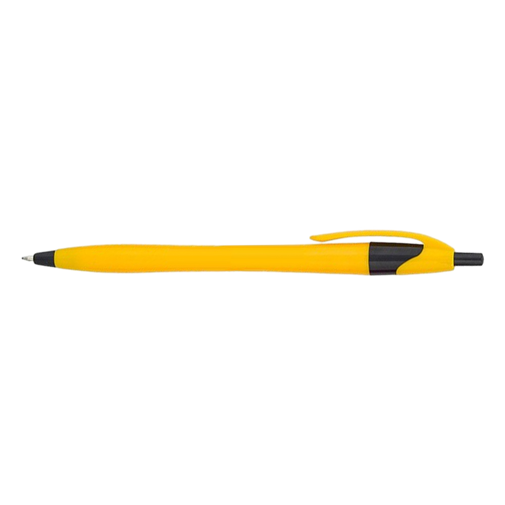 Custom Slimster Click Retractable Pen - Yellow