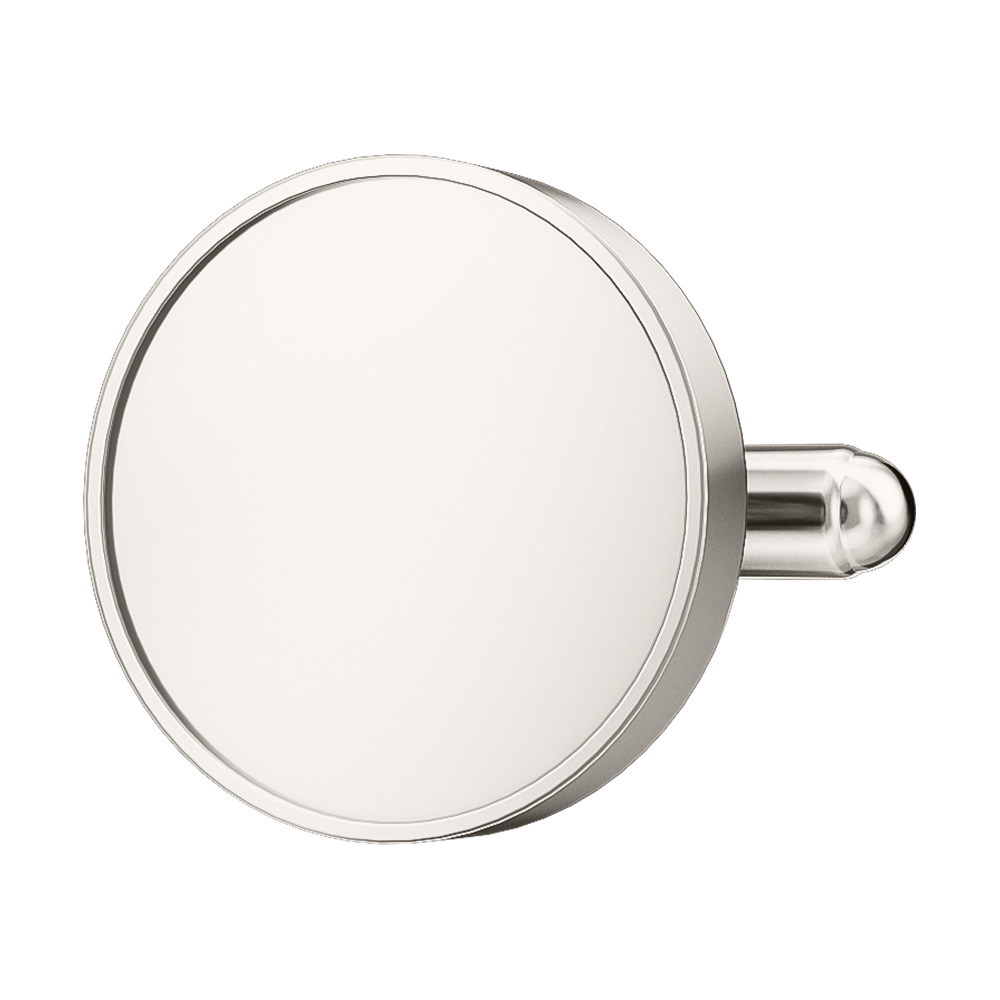 Silver Insert Cufflinks
