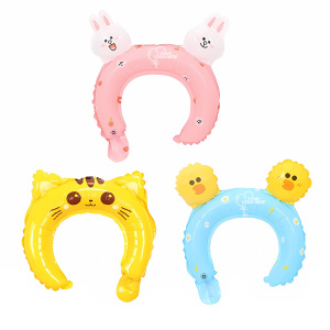 Custom Inflatable Headbands Wildlife Balloon Hair Hoop