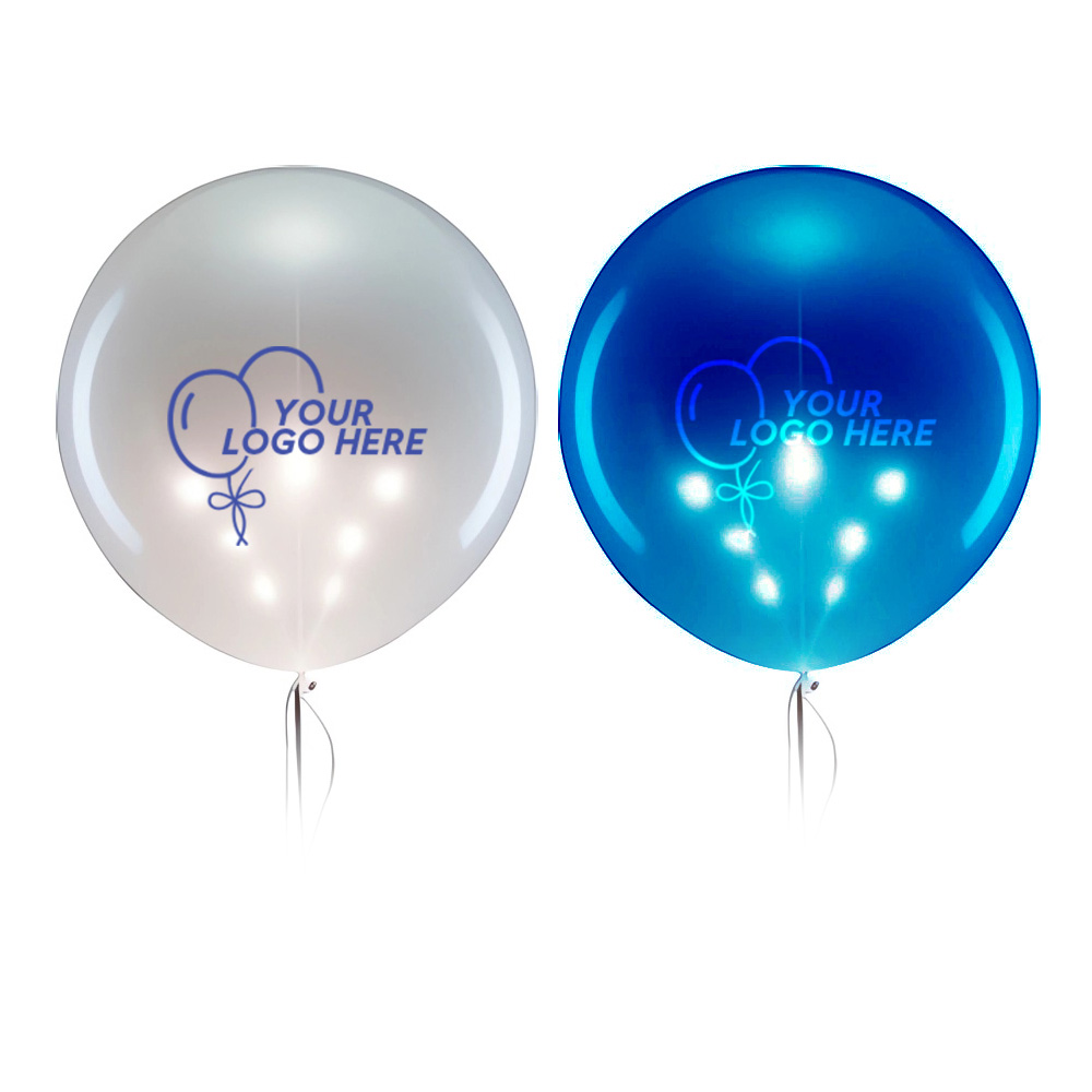 Custom Super Thick Latex LED Light-Up Balloon Large Group Custom Super Thick Latex LED Light-Up Balloon Large Group