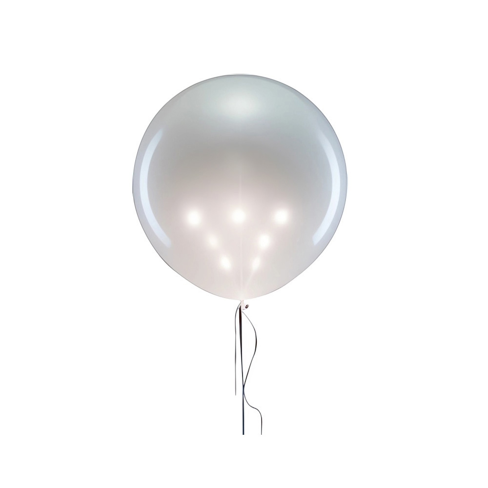 Custom Super Thick Latex LED Light-Up Balloon White Custom Super Thick Latex LED Light-Up Balloon White