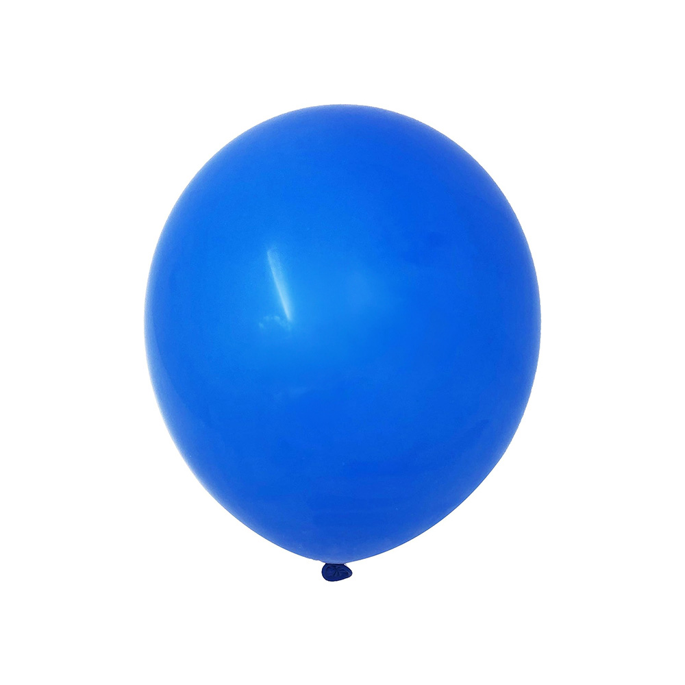 Customizable 12 Latex Imprinted Helium Balloon Blue Customizable 12 Latex Imprinted Helium Balloon Blue