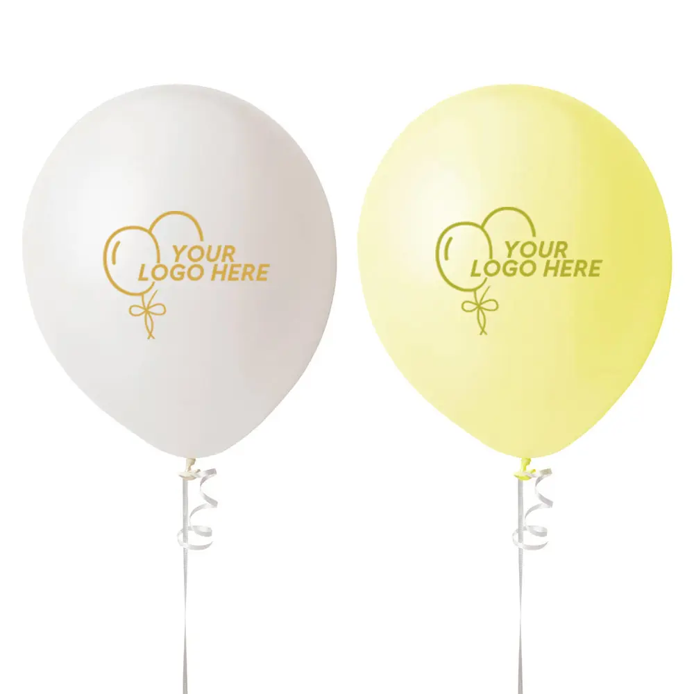 Personalized 10 Inch Latex Party Balloons Large Group
