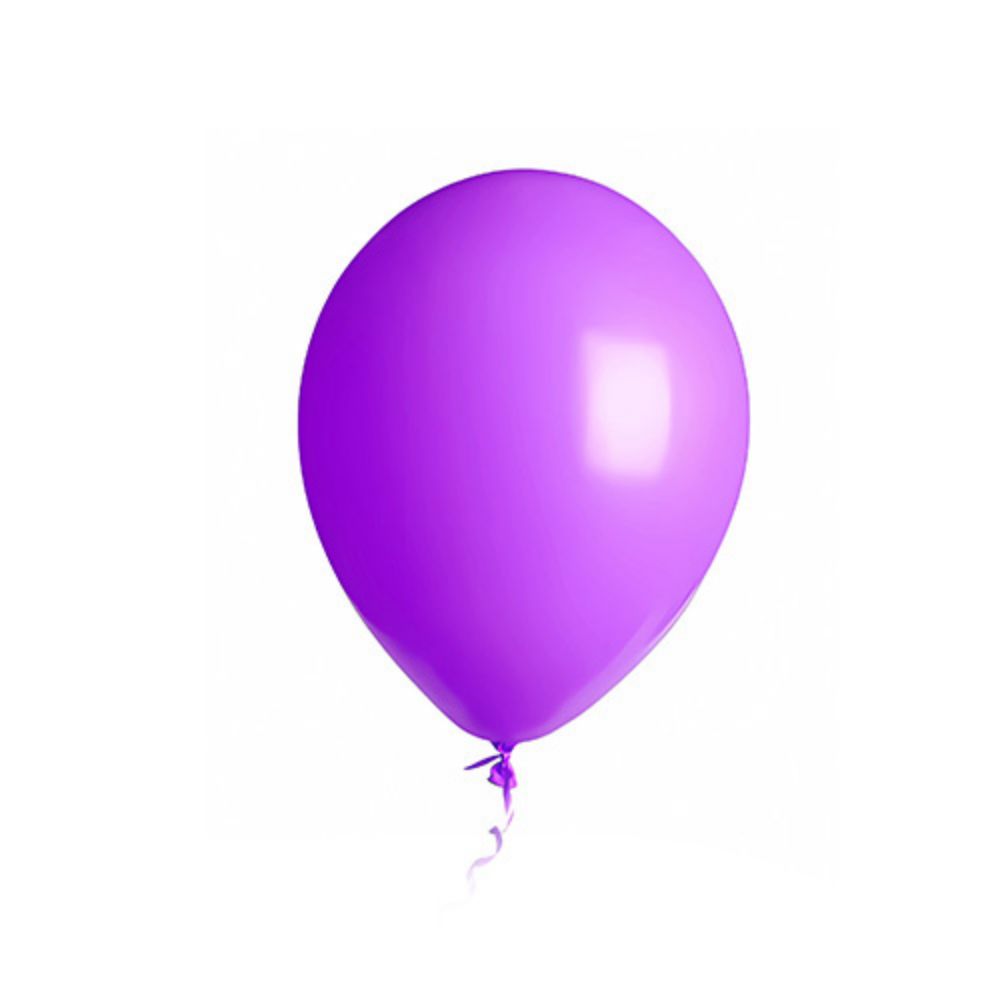 Personalized 10 Pastel Celebration Balloons Purple